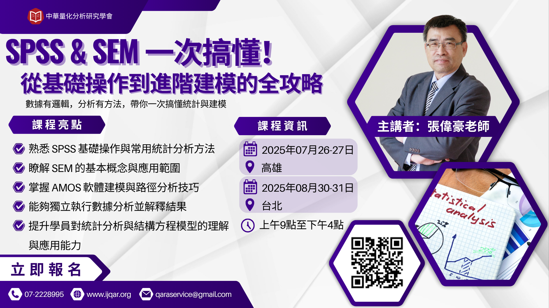 SPSS & SEM 一次搞懂！從基礎操作到進階建模的全攻略